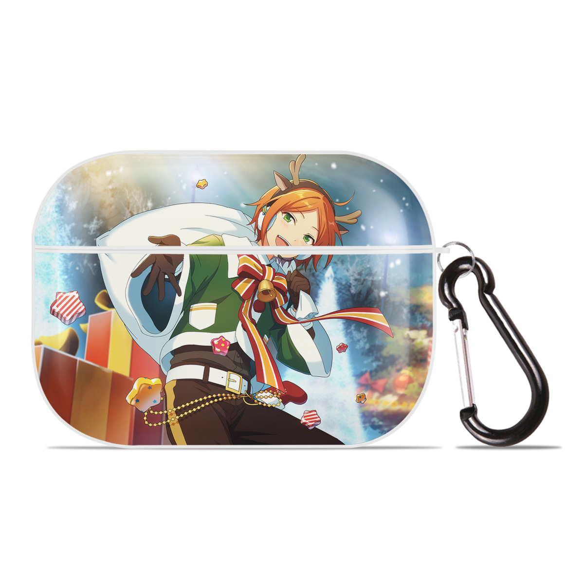 （画像用） あんさんぶるスターズ! Ensemble Stars 【AirPods Pro用】ハードシェル保護ケース 耐衝撃・防指紋・カラビナ付き商品仕様