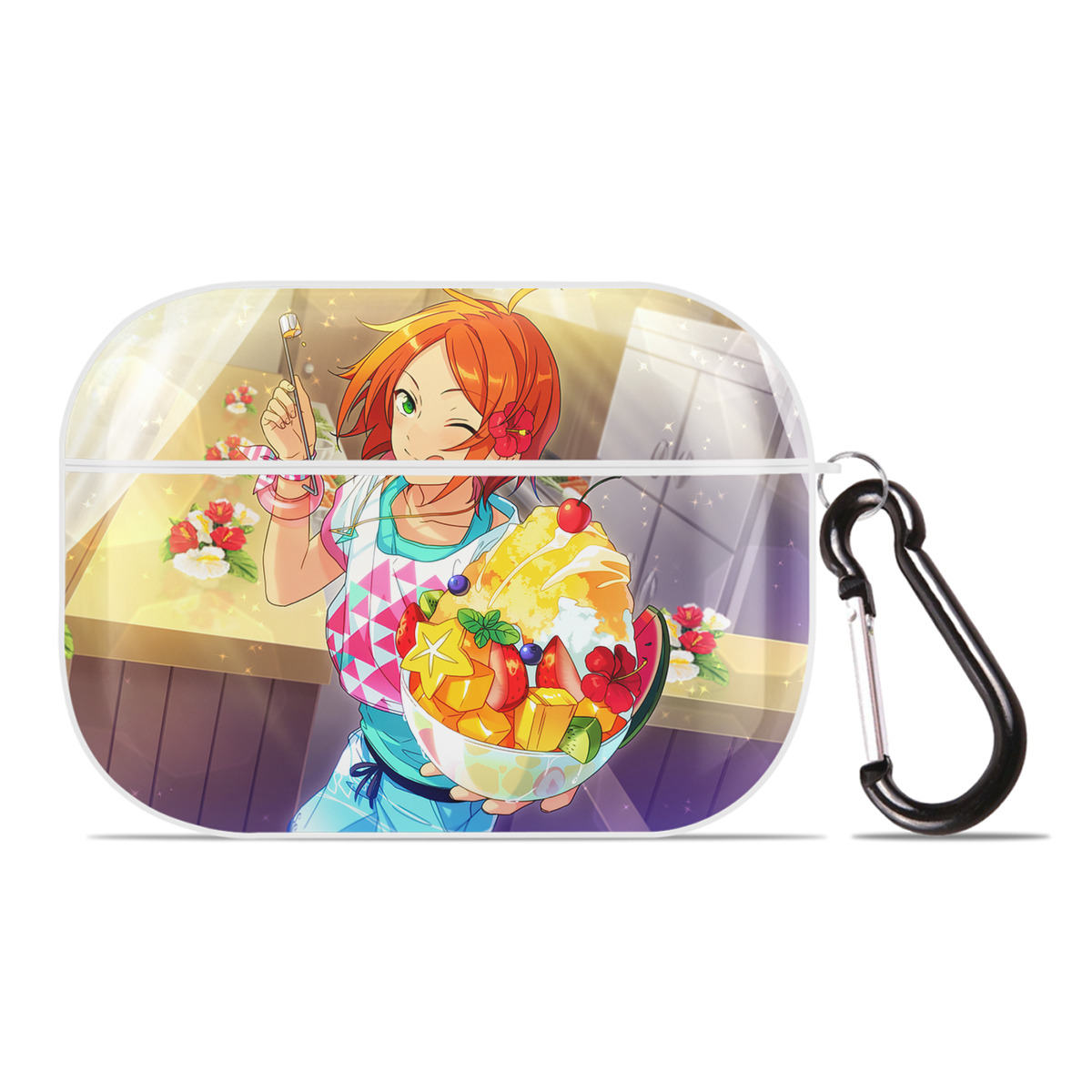 （画像用） あんさんぶるスターズ! Ensemble Stars 【AirPods Pro用】ハードシェル保護ケース 耐衝撃・防指紋・カラビナ付き商品仕様
