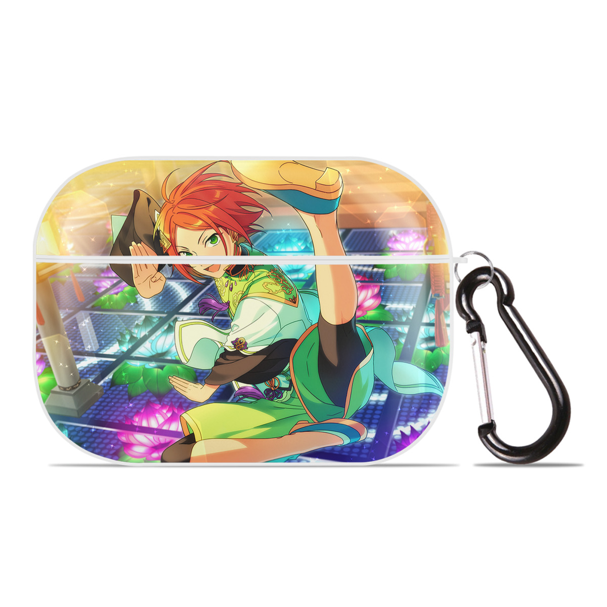 （画像用） あんさんぶるスターズ! Ensemble Stars 【AirPods Pro用】ハードシェル保護ケース 耐衝撃・防指紋・カラビナ付き商品仕様