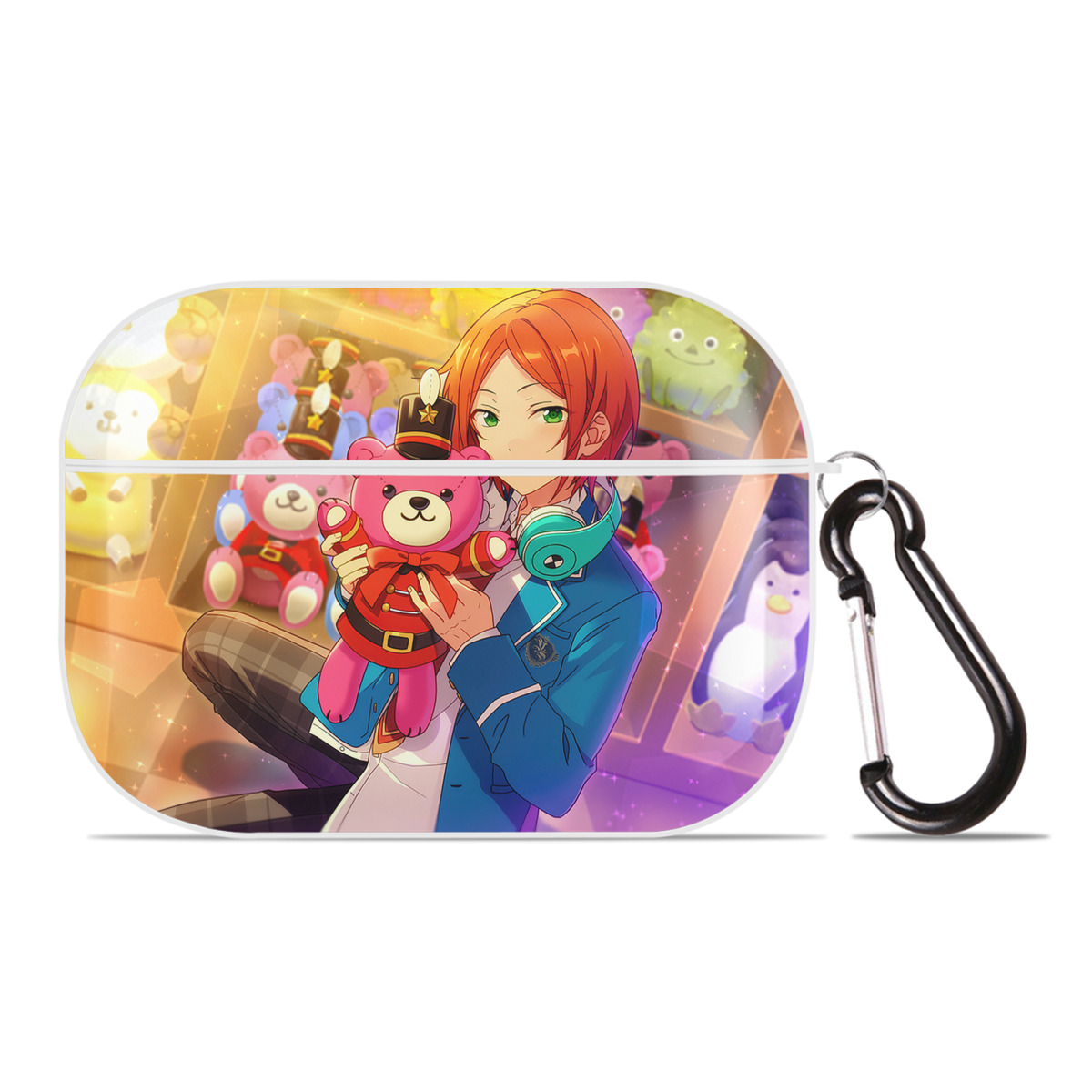 （画像用） あんさんぶるスターズ! Ensemble Stars 【AirPods Pro用】ハードシェル保護ケース 耐衝撃・防指紋・カラビナ付き商品仕様