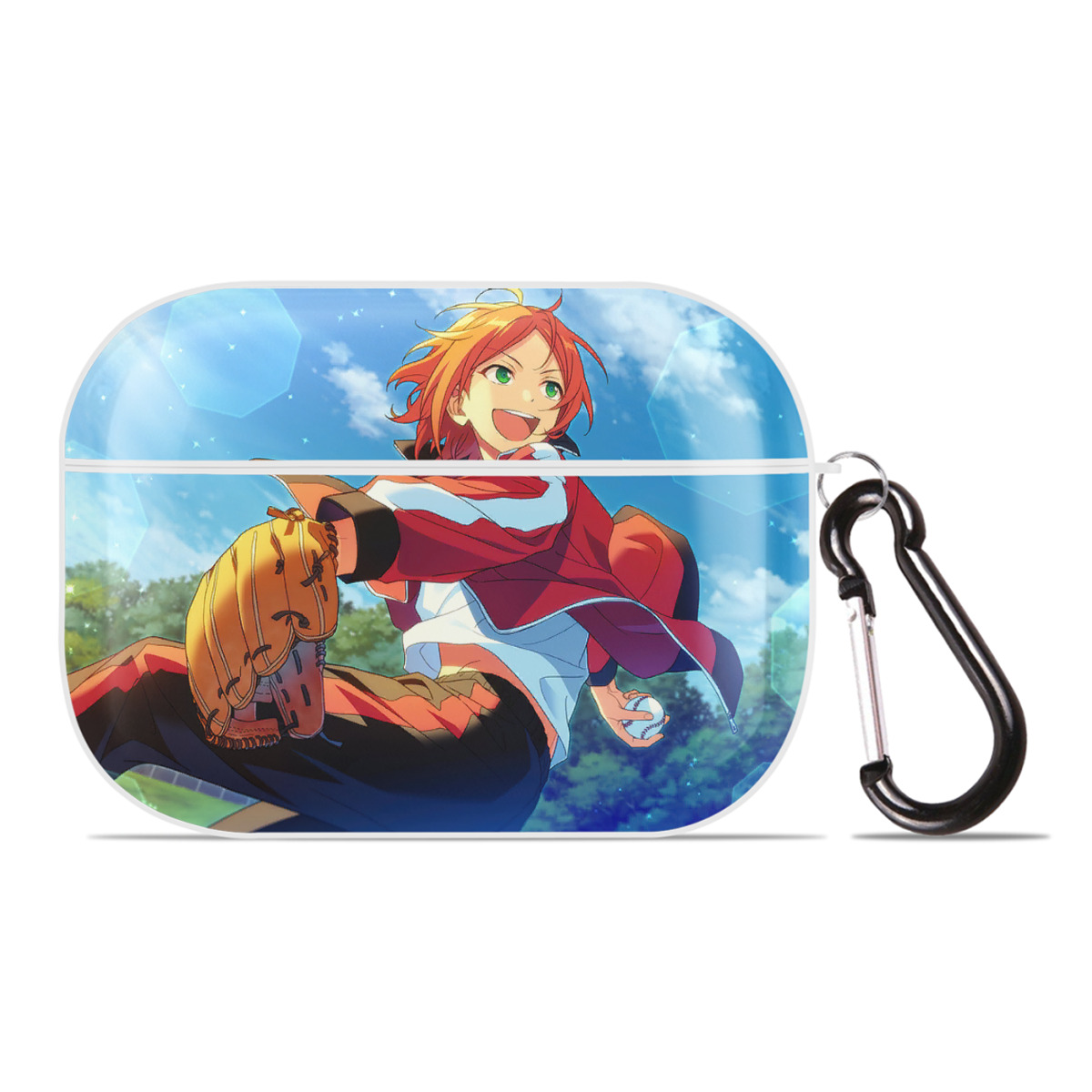 （画像用） あんさんぶるスターズ! Ensemble Stars 【AirPods Pro用】ハードシェル保護ケース 耐衝撃・防指紋・カラビナ付き商品仕様