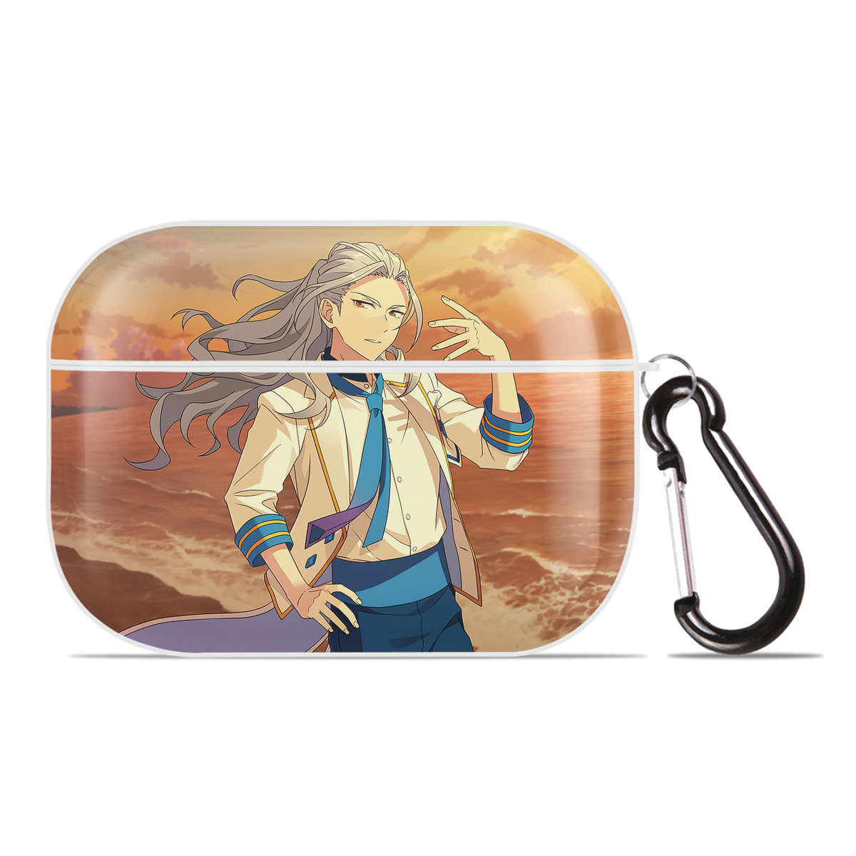 （画像用） あんさんぶるスターズ! Ensemble Stars 【AirPods Pro用】ハードシェル保護ケース 耐衝撃・防指紋・カラビナ付き商品仕様