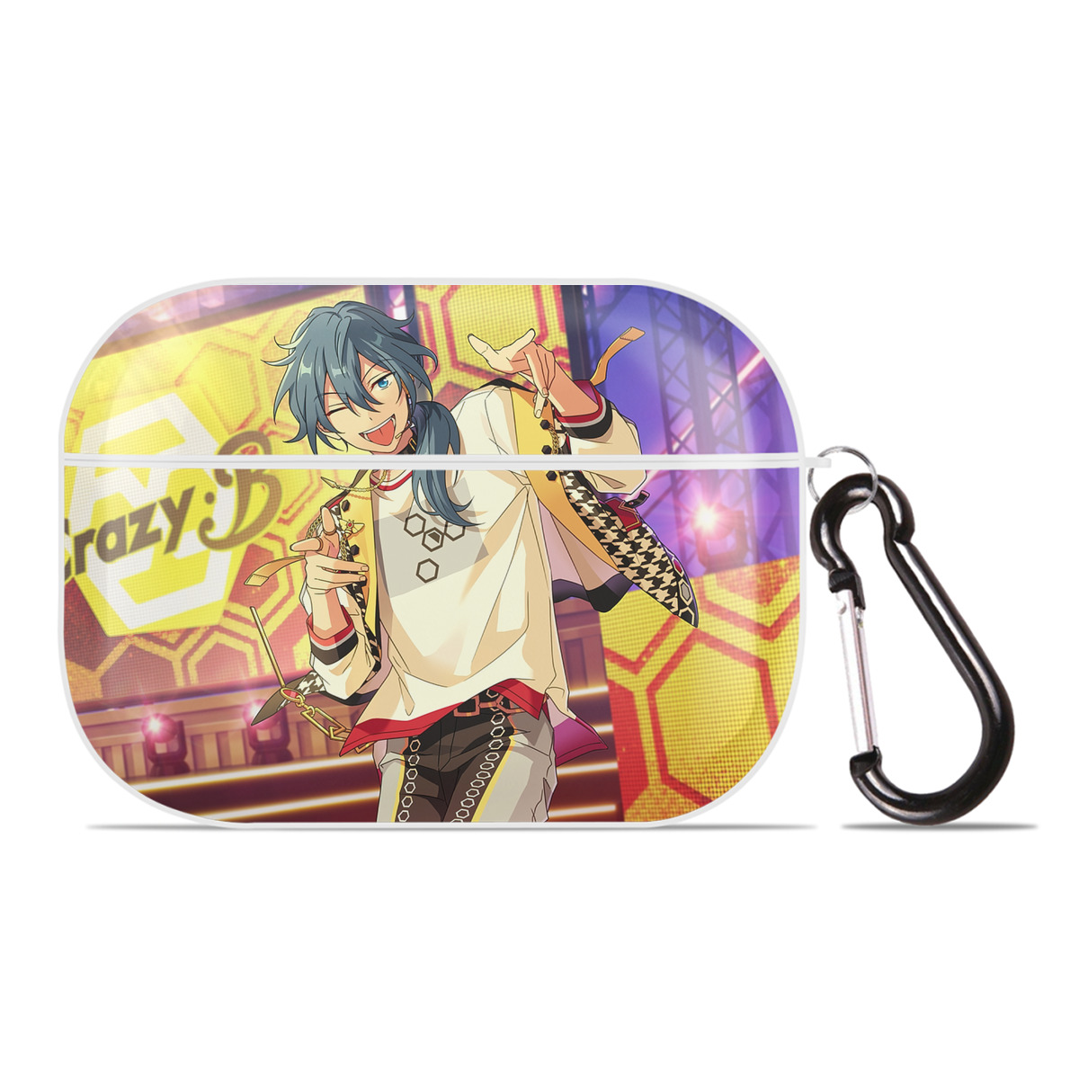 （画像用） あんさんぶるスターズ! Ensemble Stars 【AirPods Pro用】ハードシェル保護ケース 耐衝撃・防指紋・カラビナ付き商品仕様