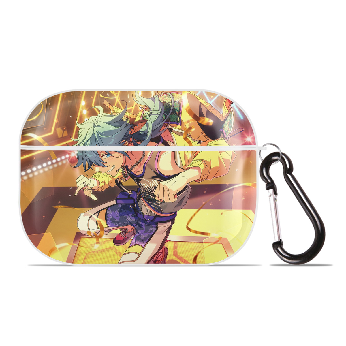 （画像用） あんさんぶるスターズ! Ensemble Stars 【AirPods Pro用】ハードシェル保護ケース 耐衝撃・防指紋・カラビナ付き商品仕様