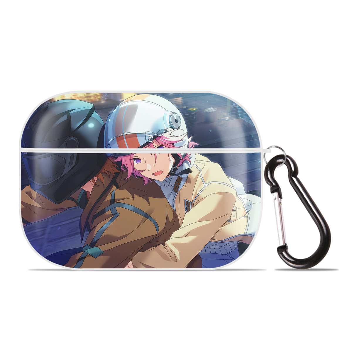（画像用） あんさんぶるスターズ! Ensemble Stars 【AirPods Pro用】ハードシェル保護ケース 耐衝撃・防指紋・カラビナ付き商品仕様