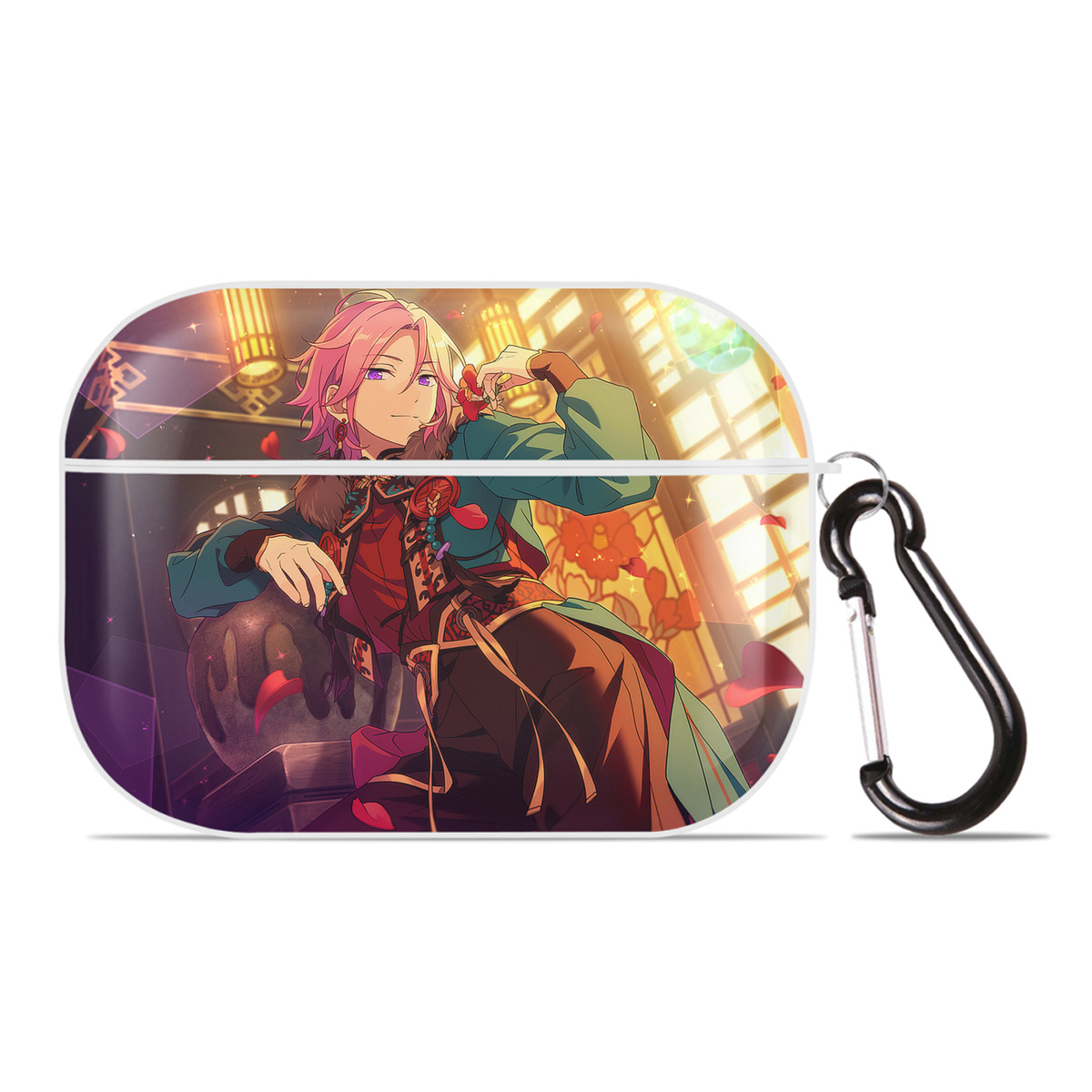 （画像用） あんさんぶるスターズ! Ensemble Stars 【AirPods Pro用】ハードシェル保護ケース 耐衝撃・防指紋・カラビナ付き商品仕様