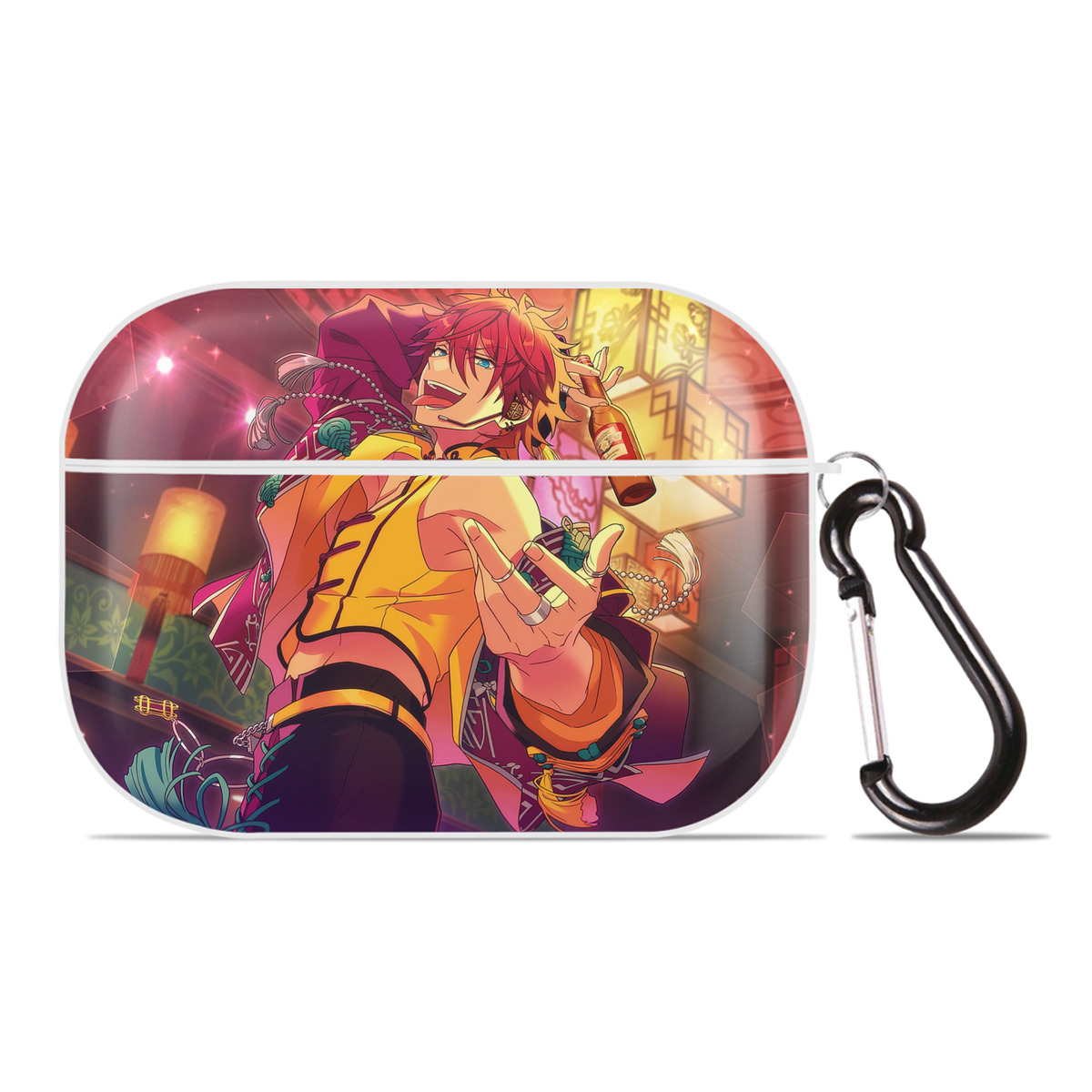 （画像用） あんさんぶるスターズ! Ensemble Stars 【AirPods Pro用】ハードシェル保護ケース 耐衝撃・防指紋・カラビナ付き商品仕様