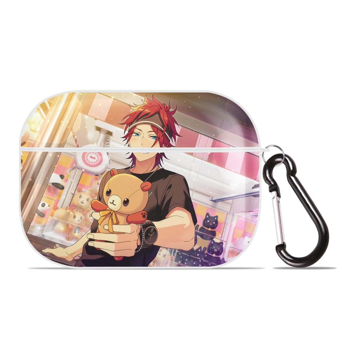 （画像用） あんさんぶるスターズ! Ensemble Stars 【AirPods Pro用】ハードシェル保護ケース 耐衝撃・防指紋・カラビナ付き商品仕様