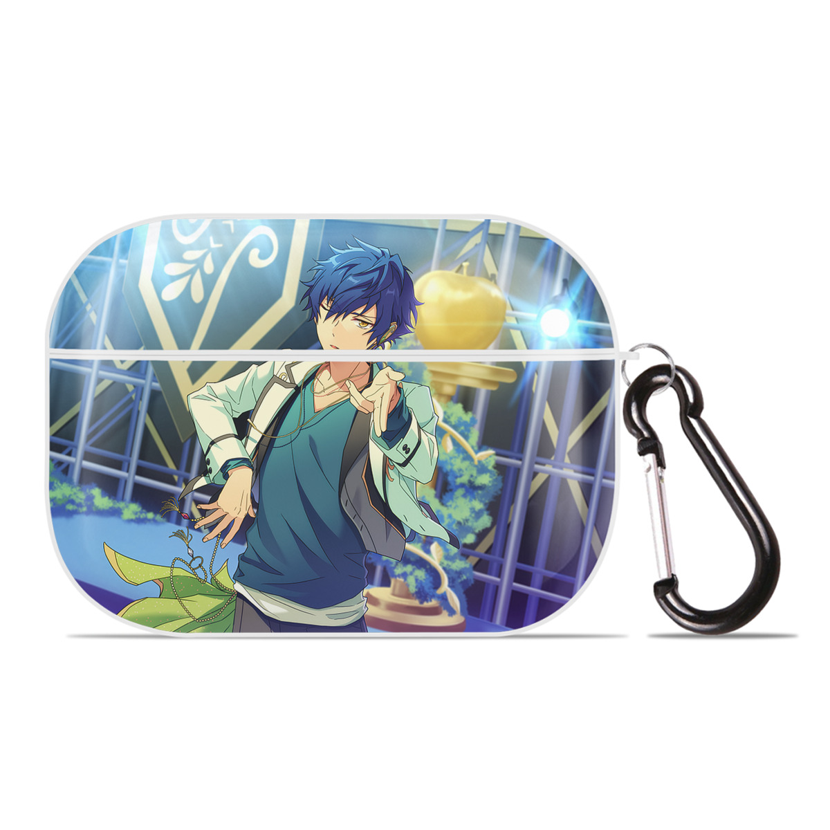 （画像用） あんさんぶるスターズ! Ensemble Stars 【AirPods Pro用】ハードシェル保護ケース 耐衝撃・防指紋・カラビナ付き商品仕様