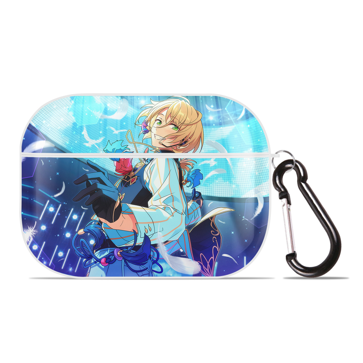 （画像用） あんさんぶるスターズ! Ensemble Stars 【AirPods Pro用】ハードシェル保護ケース 耐衝撃・防指紋・カラビナ付き商品仕様