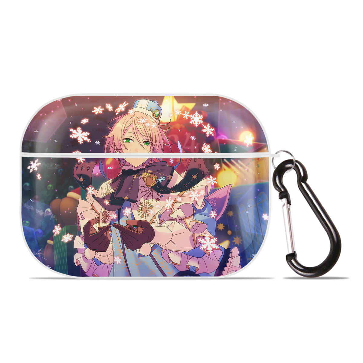 （画像用） あんさんぶるスターズ! Ensemble Stars 【AirPods Pro用】ハードシェル保護ケース 耐衝撃・防指紋・カラビナ付き商品仕様