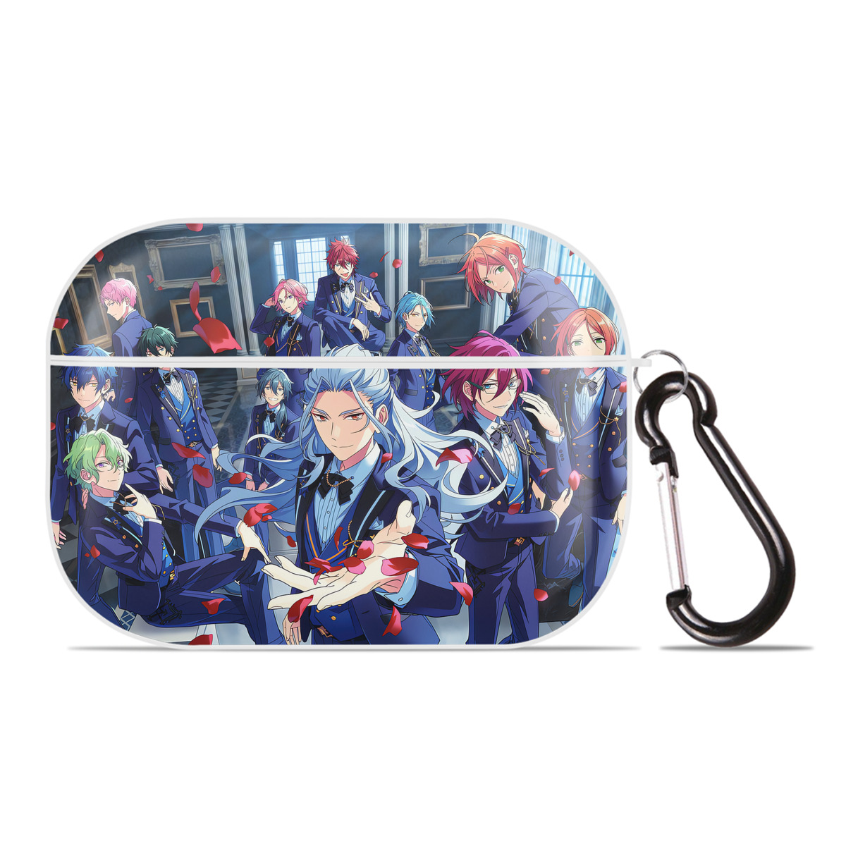 （画像用） あんさんぶるスターズ! Ensemble Stars 【AirPods Pro用】ハードシェル保護ケース 耐衝撃・防指紋・カラビナ付き商品仕様