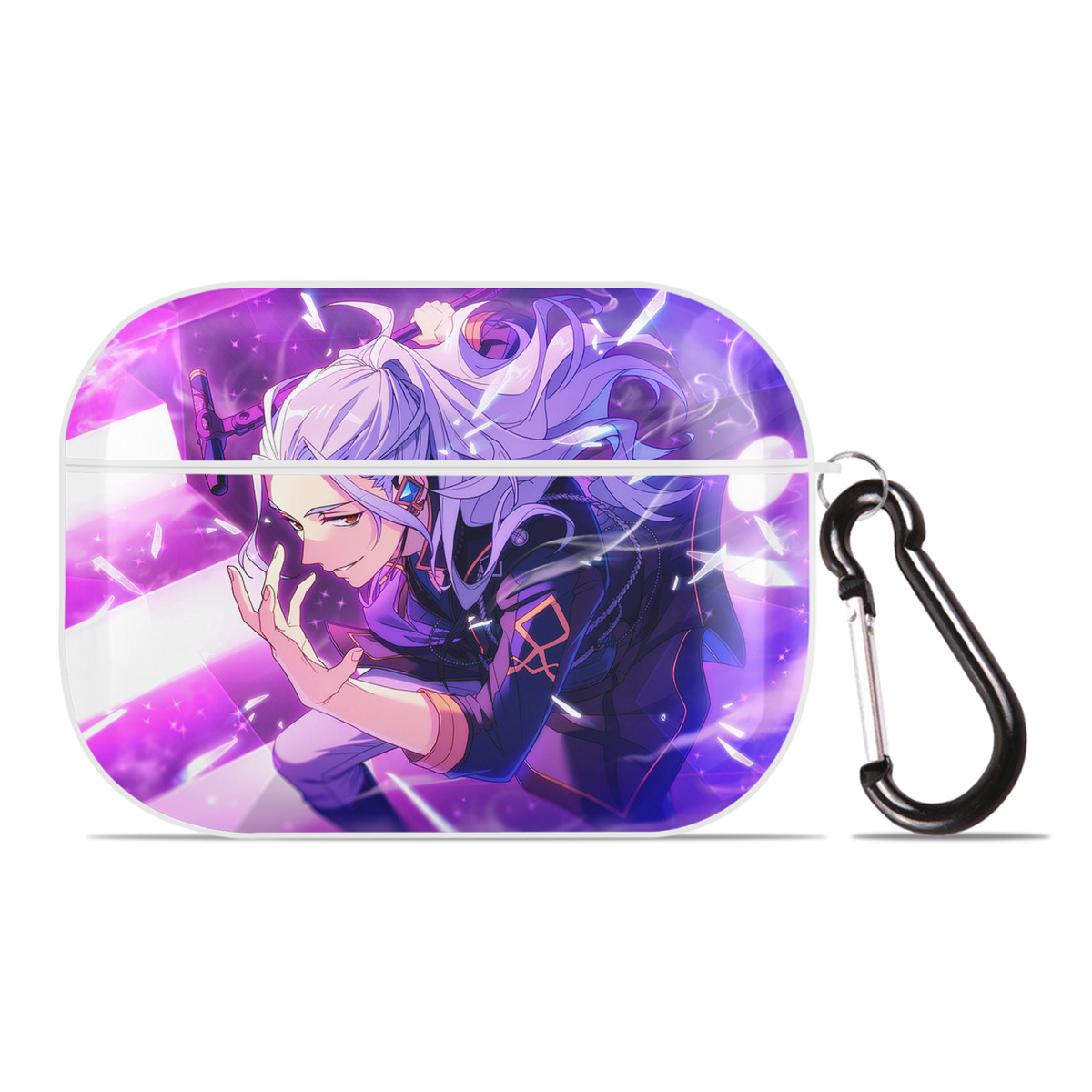 （画像用） あんさんぶるスターズ! Ensemble Stars 【AirPods Pro用】ハードシェル保護ケース 耐衝撃・防指紋・カラビナ付き商品仕様