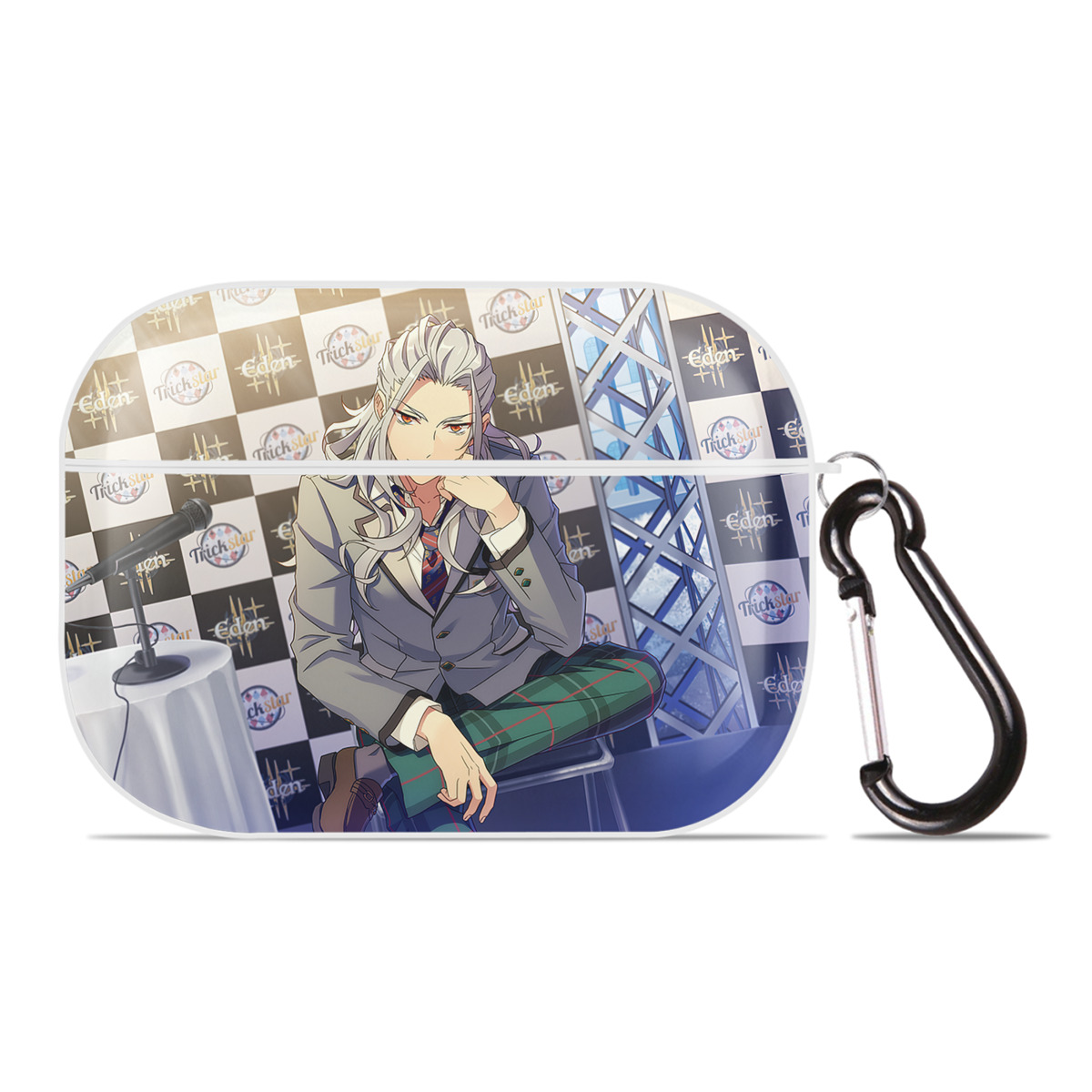 （画像用） あんさんぶるスターズ! Ensemble Stars 【AirPods Pro用】ハードシェル保護ケース 耐衝撃・防指紋・カラビナ付き商品仕様