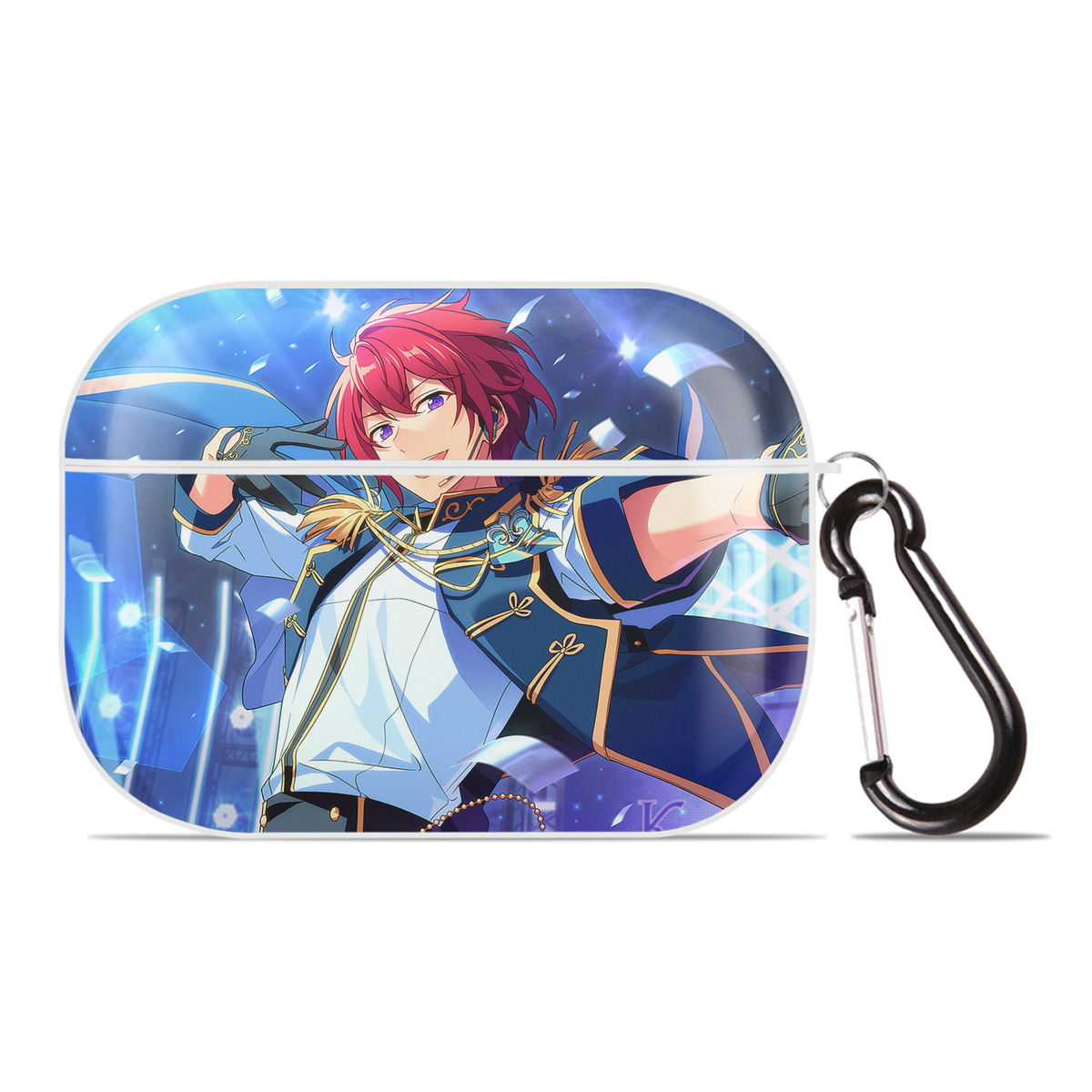 （画像用） あんさんぶるスターズ! Ensemble Stars 【AirPods Pro用】ハードシェル保護ケース 耐衝撃・防指紋・カラビナ付き商品仕様