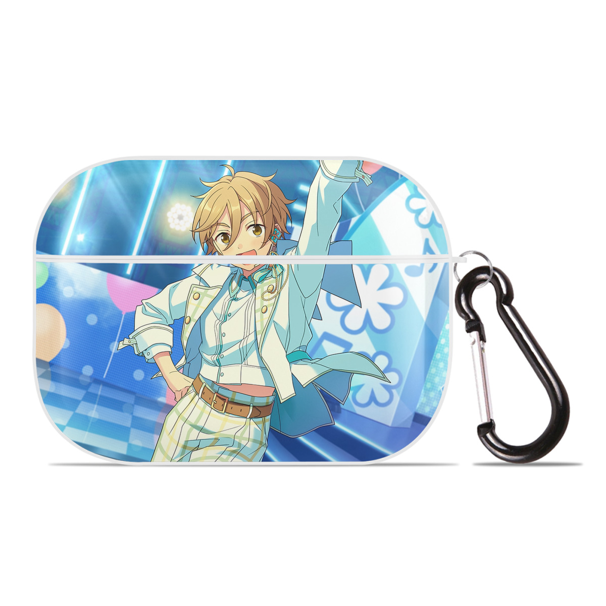 （画像用） あんさんぶるスターズ! Ensemble Stars 【AirPods Pro用】ハードシェル保護ケース 耐衝撃・防指紋・カラビナ付き商品仕様