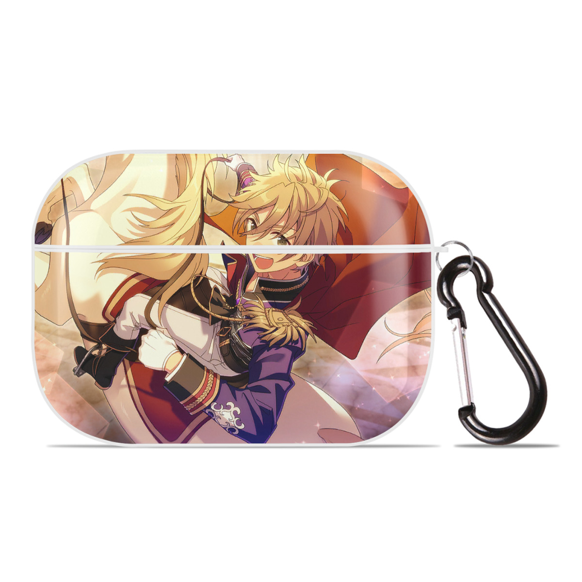 （画像用） あんさんぶるスターズ! Ensemble Stars 【AirPods Pro用】ハードシェル保護ケース 耐衝撃・防指紋・カラビナ付き商品仕様