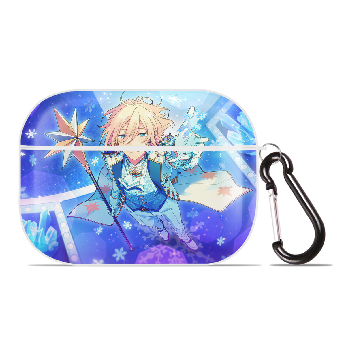 （画像用） あんさんぶるスターズ! Ensemble Stars 【AirPods Pro用】ハードシェル保護ケース 耐衝撃・防指紋・カラビナ付き商品仕様