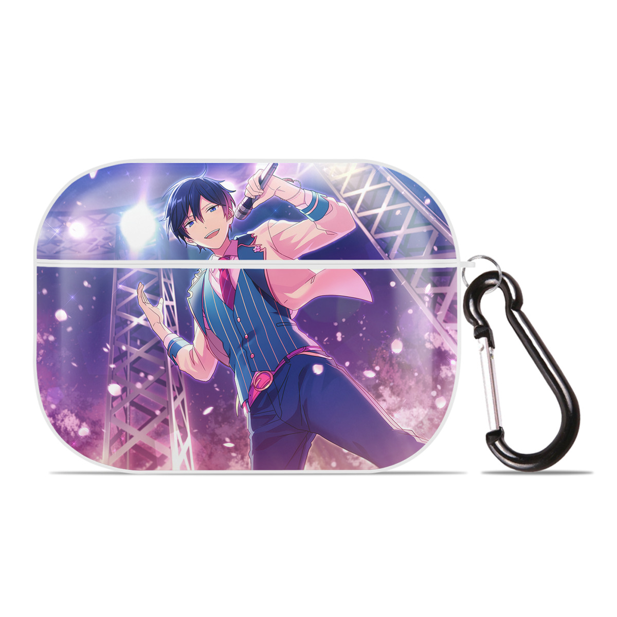 （画像用） あんさんぶるスターズ! Ensemble Stars 【AirPods Pro用】ハードシェル保護ケース 耐衝撃・防指紋・カラビナ付き商品仕様