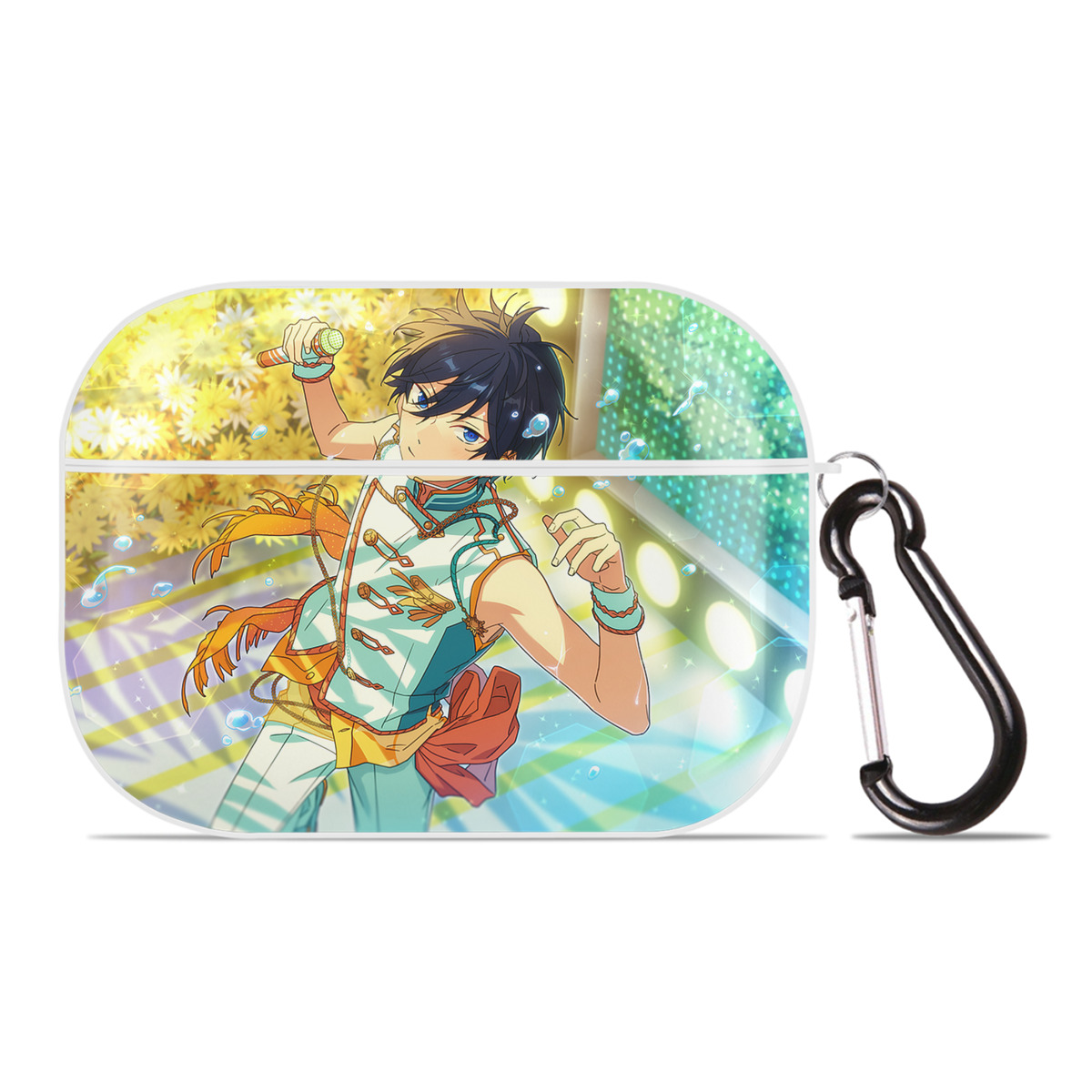 （画像用） あんさんぶるスターズ! Ensemble Stars 【AirPods Pro用】ハードシェル保護ケース 耐衝撃・防指紋・カラビナ付き商品仕様