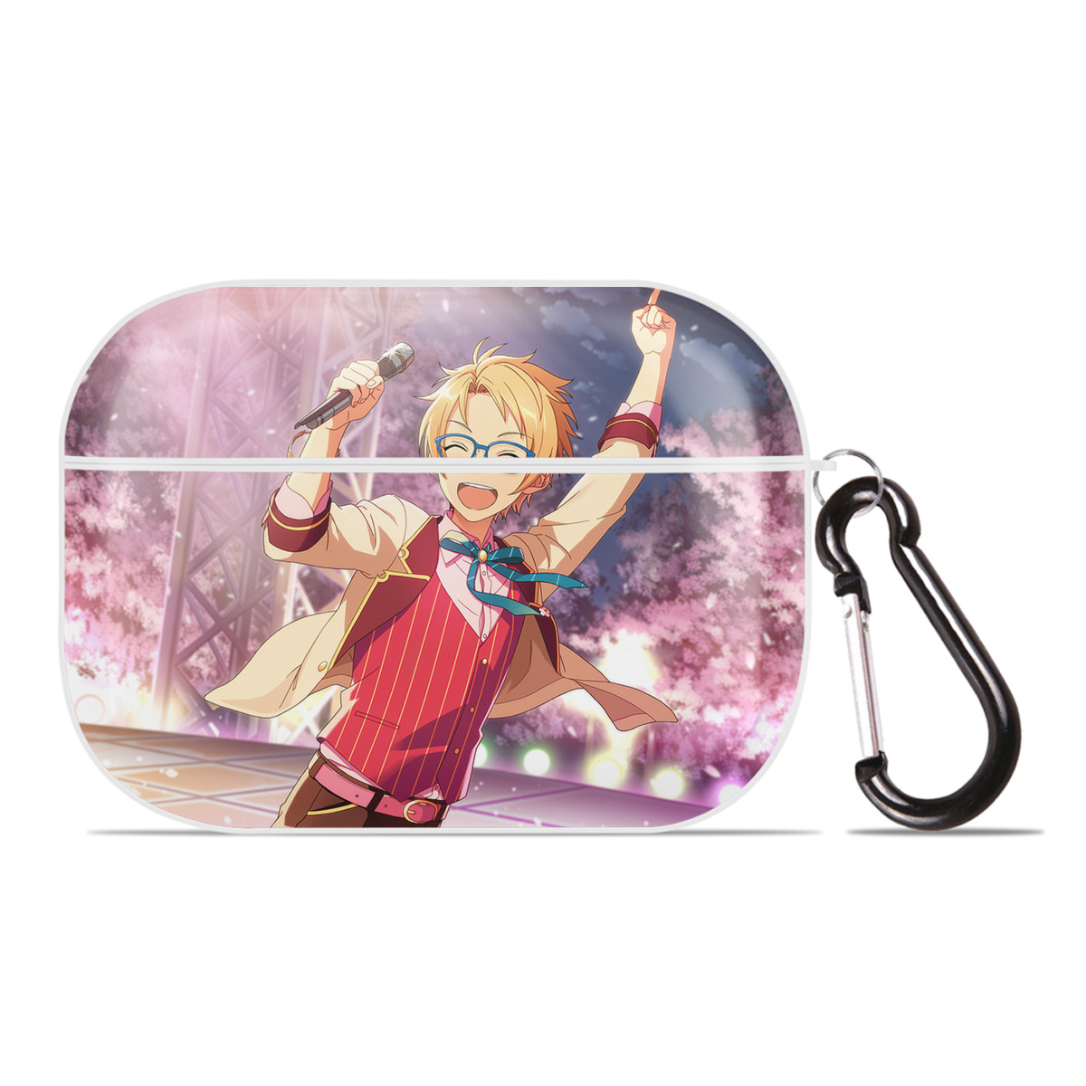 （画像用） あんさんぶるスターズ! Ensemble Stars 【AirPods Pro用】ハードシェル保護ケース 耐衝撃・防指紋・カラビナ付き商品仕様