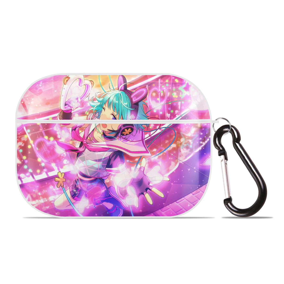 （画像用） あんさんぶるスターズ! Ensemble Stars 【AirPods Pro用】ハードシェル保護ケース 耐衝撃・防指紋・カラビナ付き商品仕様