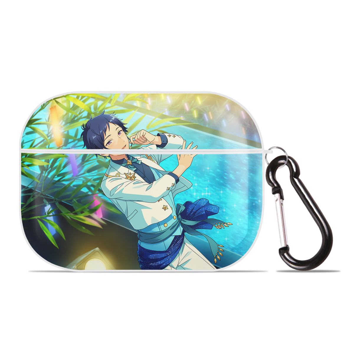 （画像用） あんさんぶるスターズ! Ensemble Stars 【AirPods Pro用】ハードシェル保護ケース 耐衝撃・防指紋・カラビナ付き商品仕様