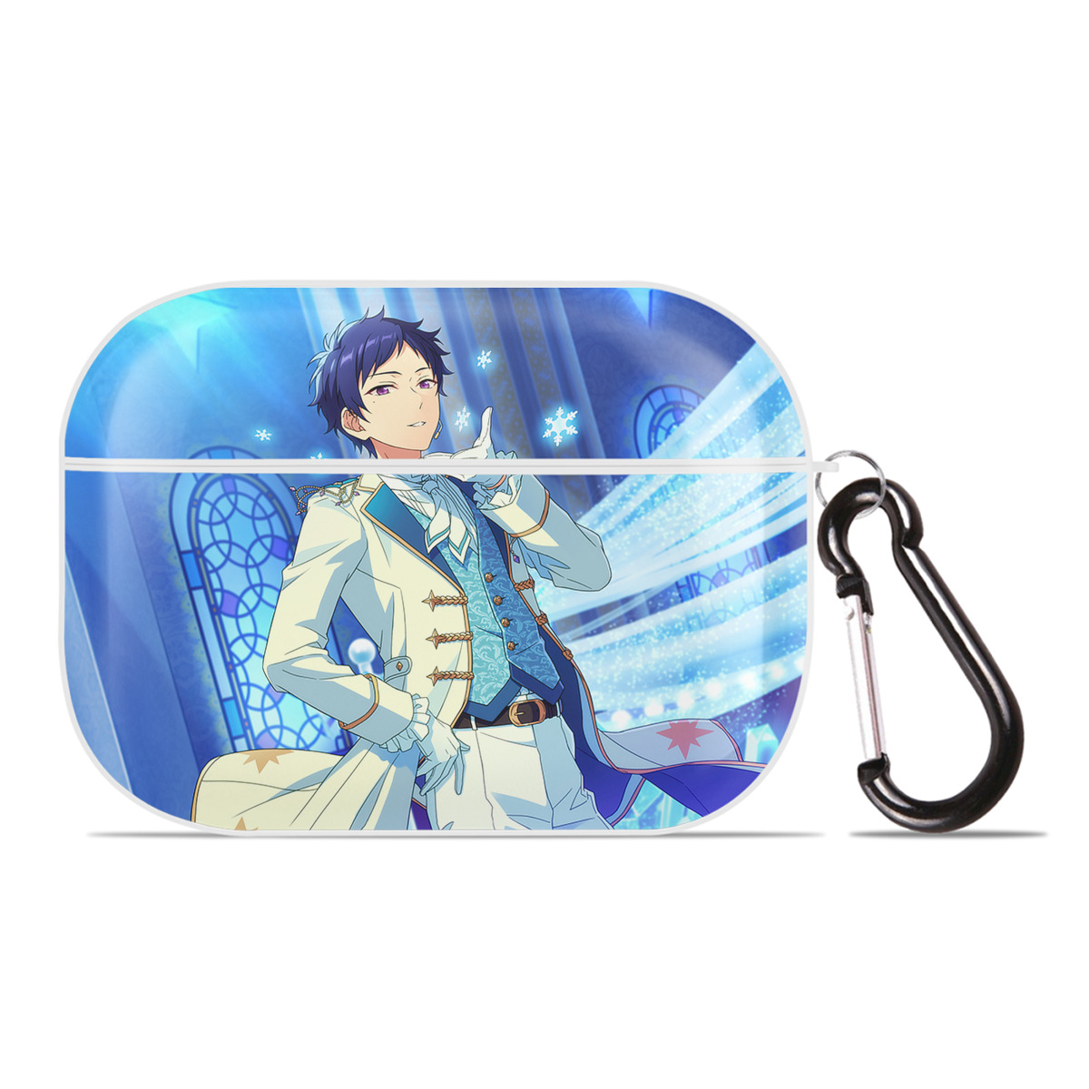 （画像用） あんさんぶるスターズ! Ensemble Stars 【AirPods Pro用】ハードシェル保護ケース 耐衝撃・防指紋・カラビナ付き商品仕様