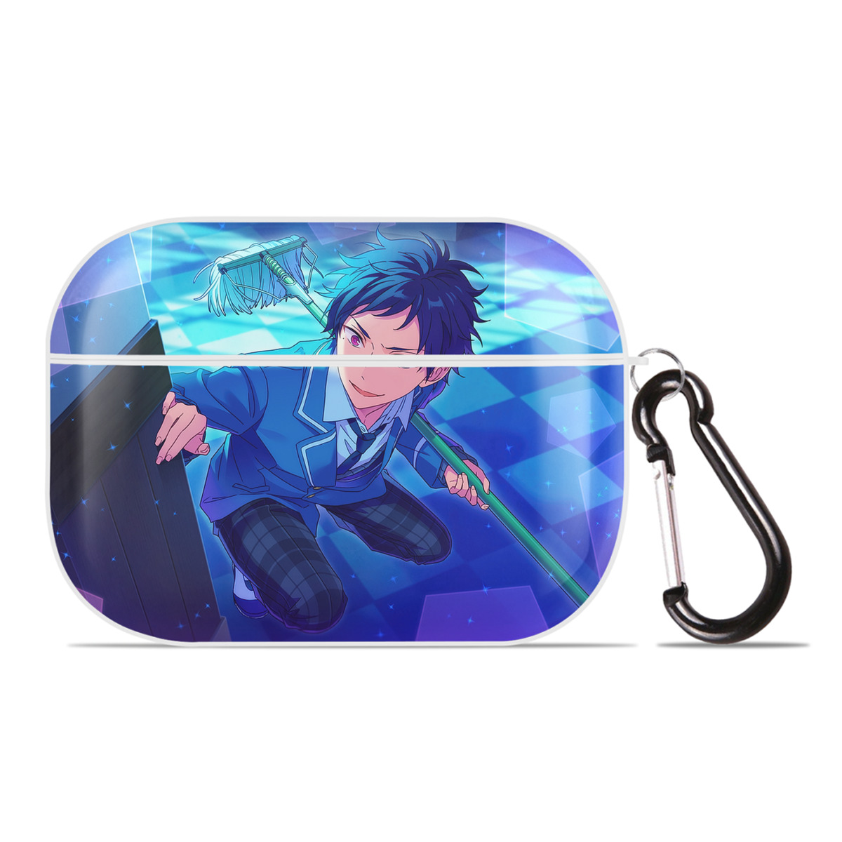 （画像用） あんさんぶるスターズ! Ensemble Stars 【AirPods Pro用】ハードシェル保護ケース 耐衝撃・防指紋・カラビナ付き商品仕様