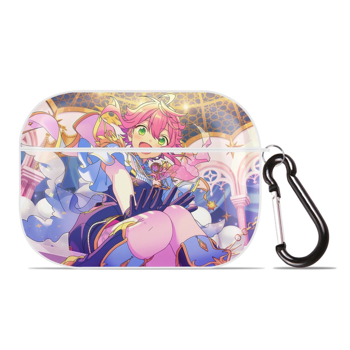 （画像用） あんさんぶるスターズ! Ensemble Stars 【AirPods Pro用】ハードシェル保護ケース 耐衝撃・防指紋・カラビナ付き商品仕様