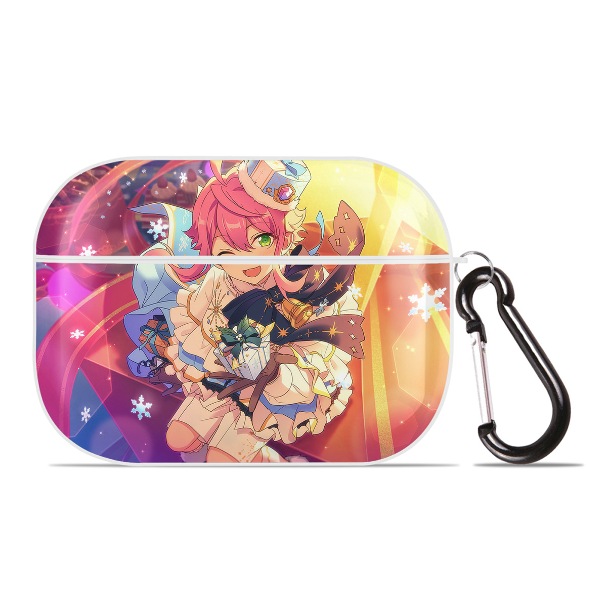 （画像用） あんさんぶるスターズ! Ensemble Stars 【AirPods Pro用】ハードシェル保護ケース 耐衝撃・防指紋・カラビナ付き商品仕様