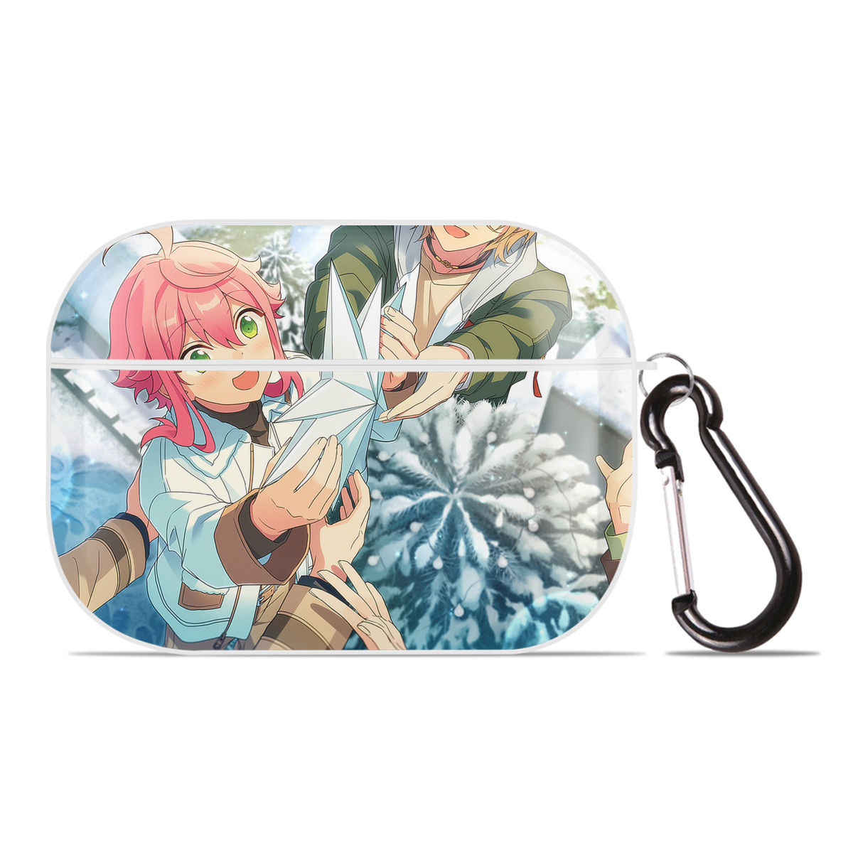 （画像用） あんさんぶるスターズ! Ensemble Stars 【AirPods Pro用】ハードシェル保護ケース 耐衝撃・防指紋・カラビナ付き商品仕様