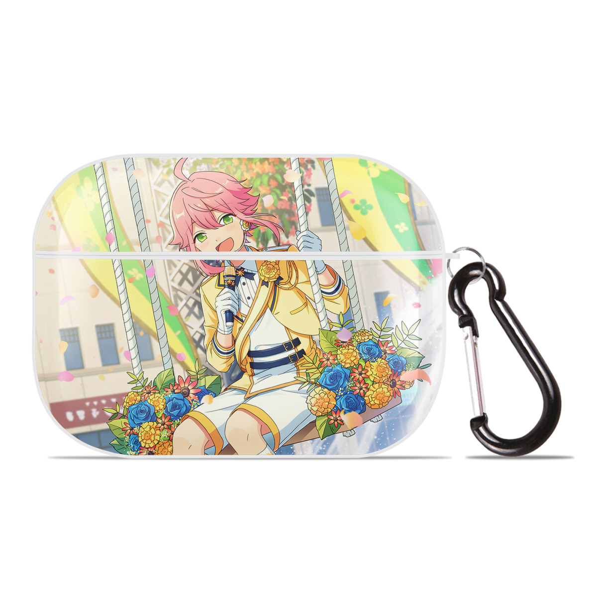 （画像用） あんさんぶるスターズ! Ensemble Stars 【AirPods Pro用】ハードシェル保護ケース 耐衝撃・防指紋・カラビナ付き商品仕様