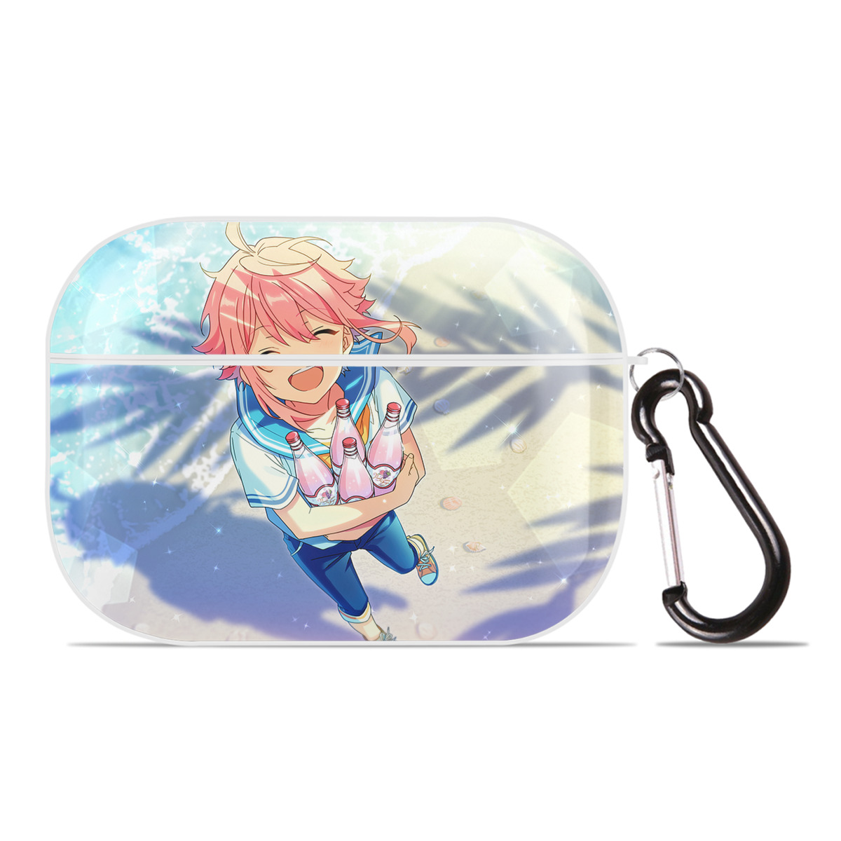 （画像用） あんさんぶるスターズ! Ensemble Stars 【AirPods Pro用】ハードシェル保護ケース 耐衝撃・防指紋・カラビナ付き商品仕様