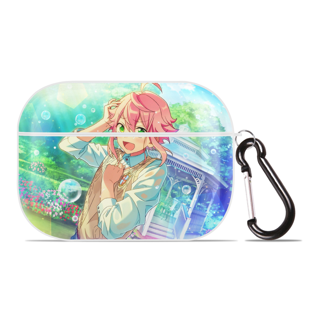（画像用） あんさんぶるスターズ! Ensemble Stars 【AirPods Pro用】ハードシェル保護ケース 耐衝撃・防指紋・カラビナ付き商品仕様