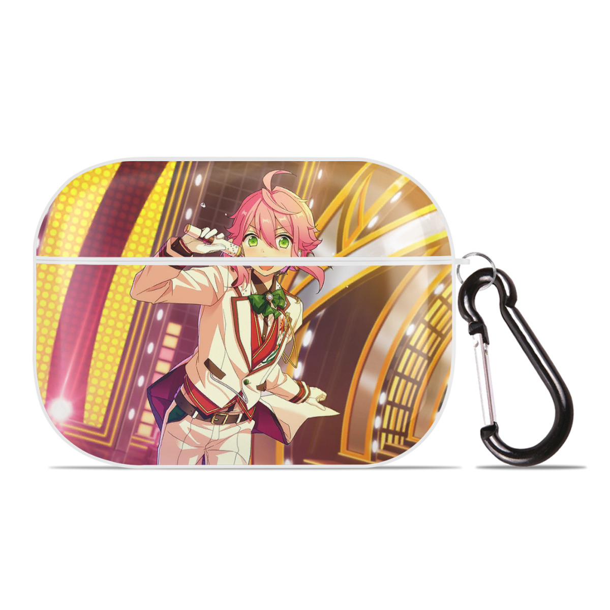 （画像用） あんさんぶるスターズ! Ensemble Stars 【AirPods Pro用】ハードシェル保護ケース 耐衝撃・防指紋・カラビナ付き商品仕様