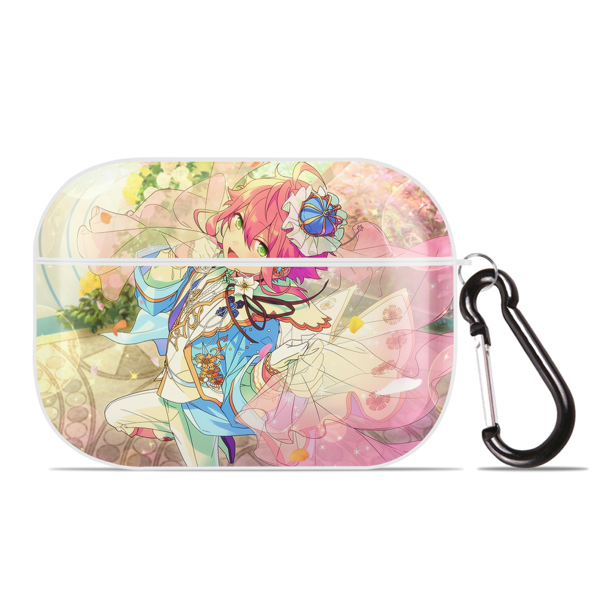 （画像用） あんさんぶるスターズ! Ensemble Stars 【AirPods Pro用】ハードシェル保護ケース 耐衝撃・防指紋・カラビナ付き商品仕様
