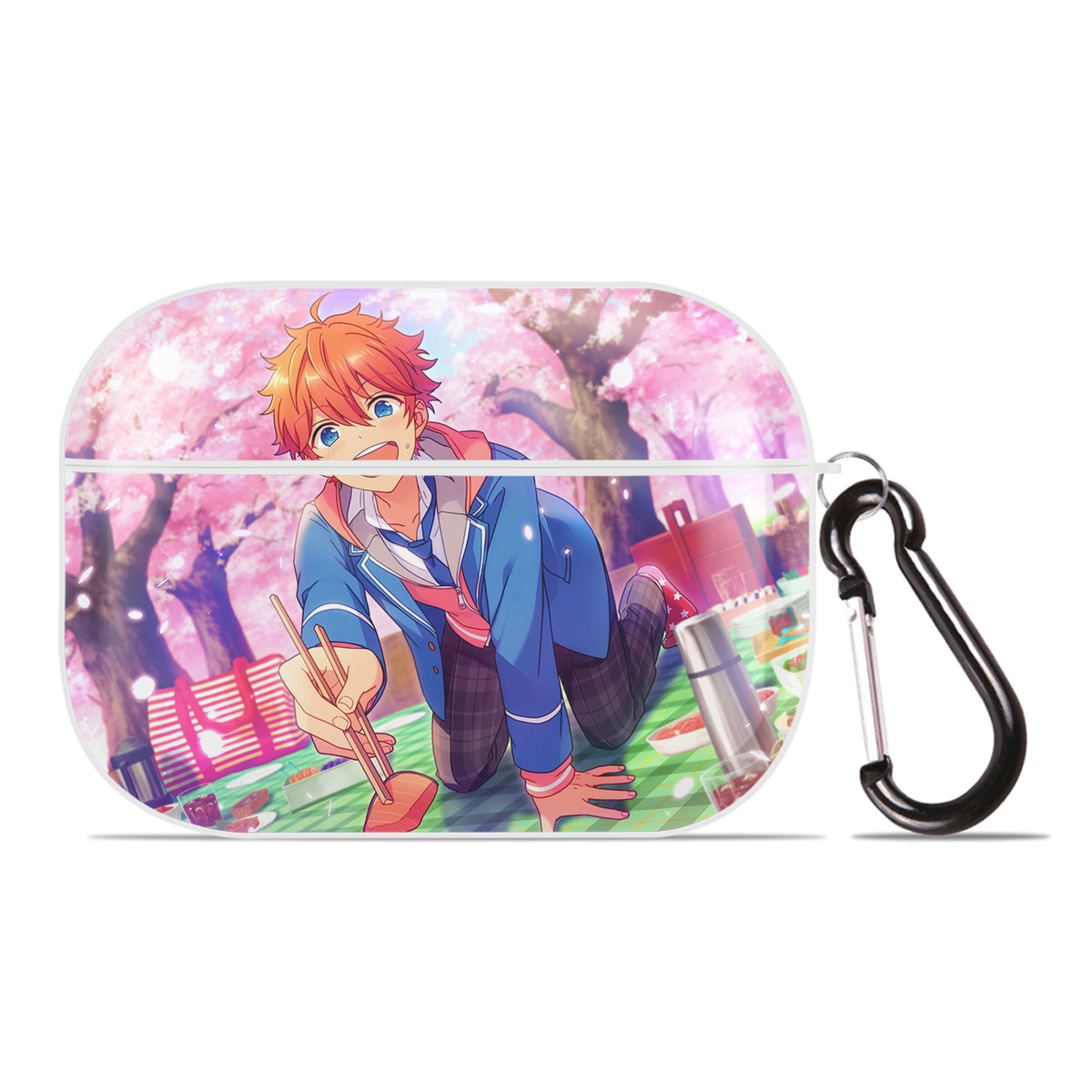 （画像用） あんさんぶるスターズ! Ensemble Stars 【AirPods Pro用】ハードシェル保護ケース 耐衝撃・防指紋・カラビナ付き商品仕様