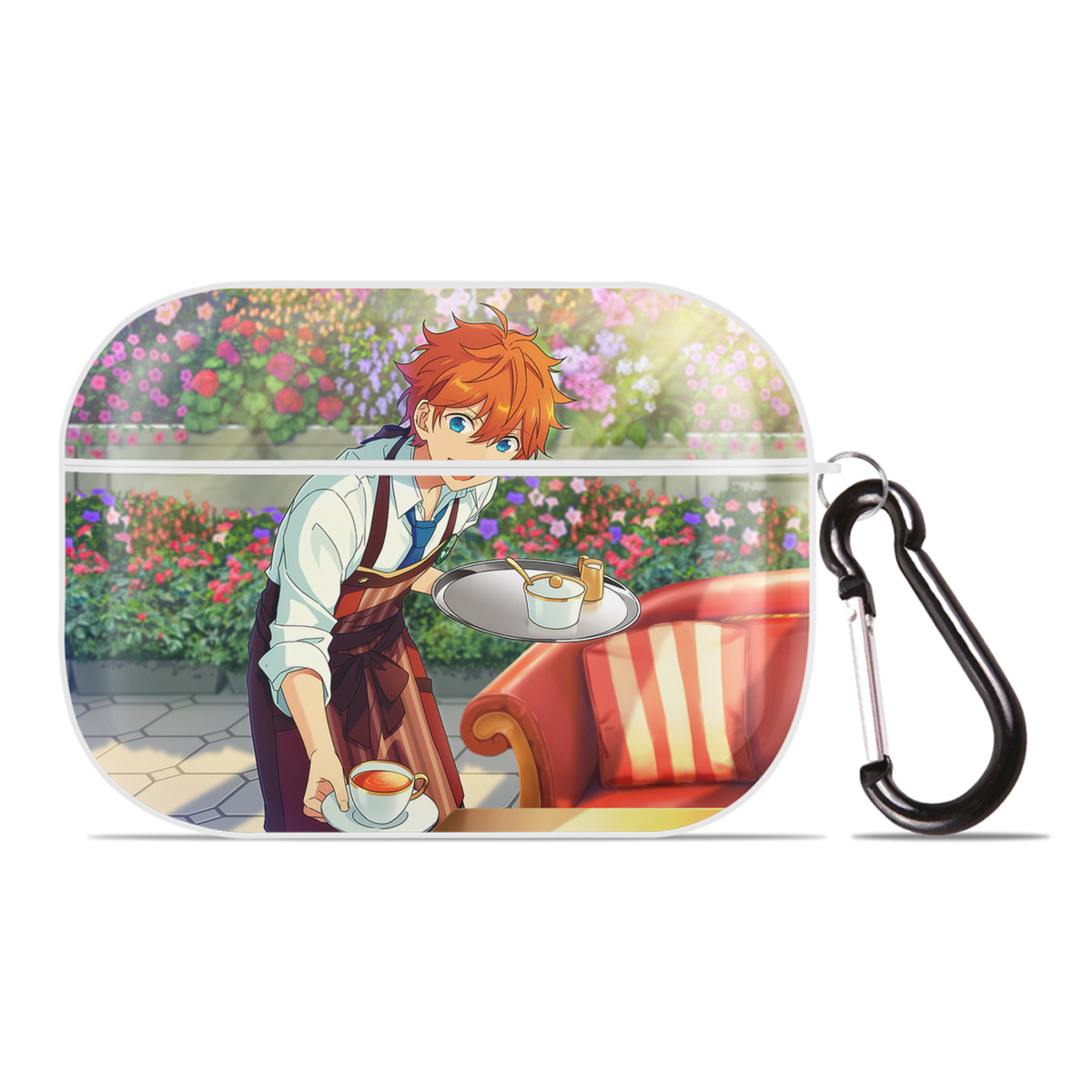 （画像用） あんさんぶるスターズ! Ensemble Stars 【AirPods Pro用】ハードシェル保護ケース 耐衝撃・防指紋・カラビナ付き商品仕様