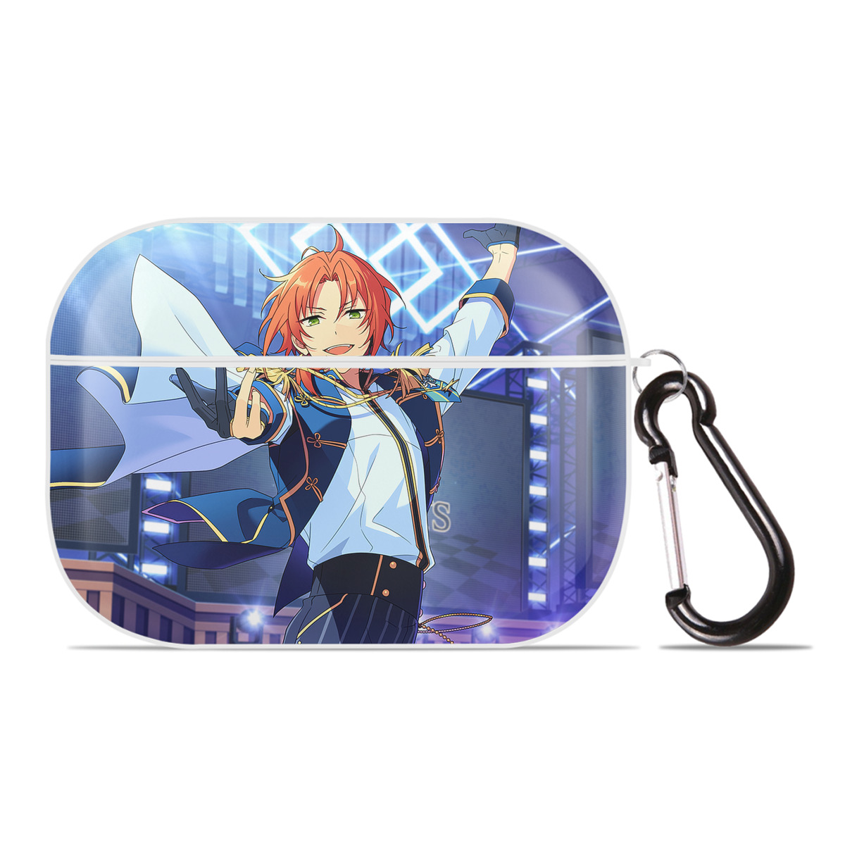 （画像用） あんさんぶるスターズ! Ensemble Stars 【AirPods Pro用】ハードシェル保護ケース 耐衝撃・防指紋・カラビナ付き商品仕様