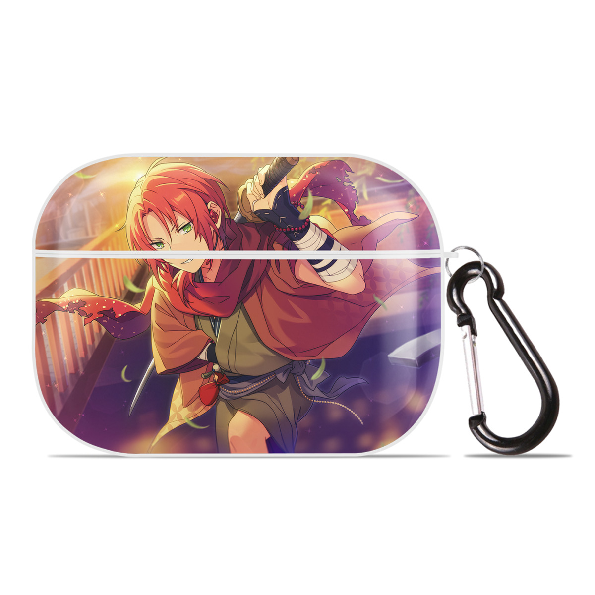 （画像用） あんさんぶるスターズ! Ensemble Stars 【AirPods Pro用】ハードシェル保護ケース 耐衝撃・防指紋・カラビナ付き商品仕様