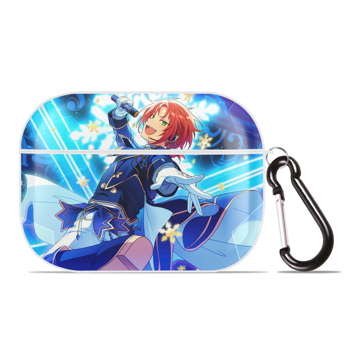 （画像用） あんさんぶるスターズ! Ensemble Stars 【AirPods Pro用】ハードシェル保護ケース 耐衝撃・防指紋・カラビナ付き商品仕様
