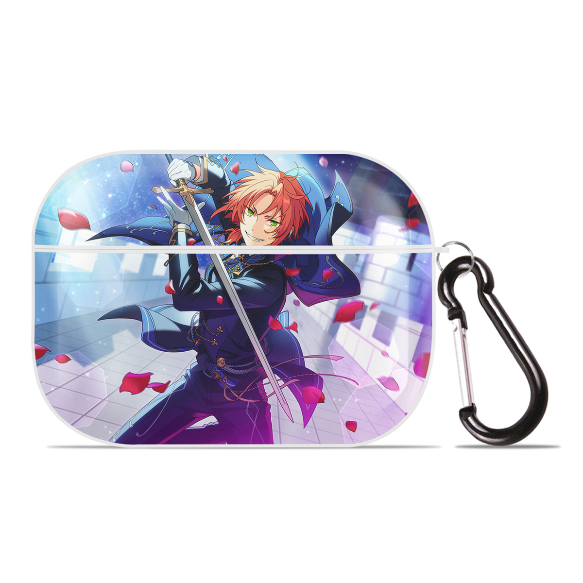 （画像用） あんさんぶるスターズ! Ensemble Stars 【AirPods Pro用】ハードシェル保護ケース 耐衝撃・防指紋・カラビナ付き商品仕様