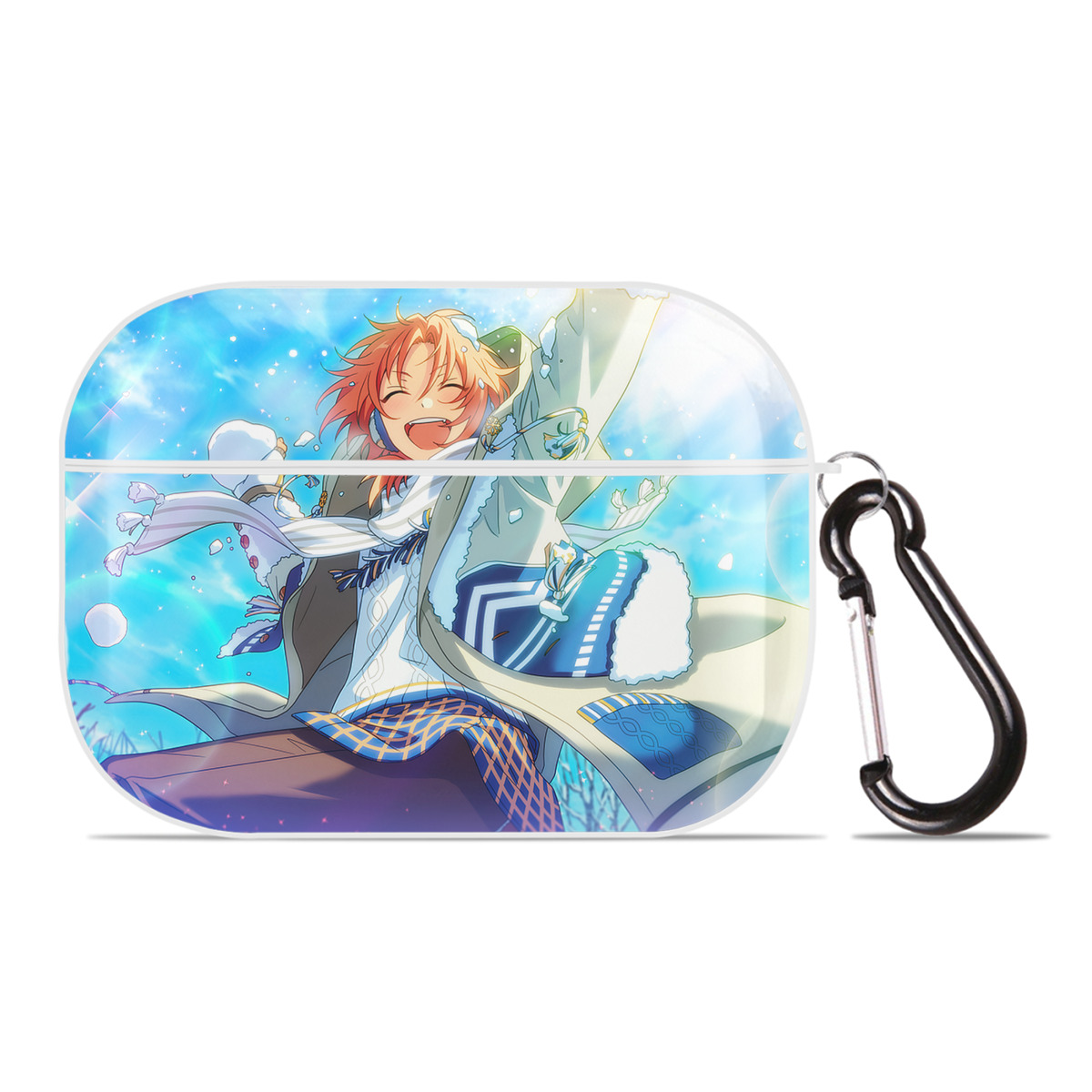 （画像用） あんさんぶるスターズ! Ensemble Stars 【AirPods Pro用】ハードシェル保護ケース 耐衝撃・防指紋・カラビナ付き商品仕様