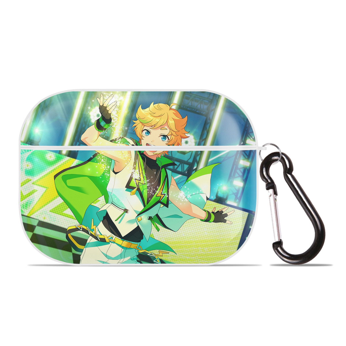 （画像用） あんさんぶるスターズ! Ensemble Stars 【AirPods Pro用】ハードシェル保護ケース 耐衝撃・防指紋・カラビナ付き商品仕様