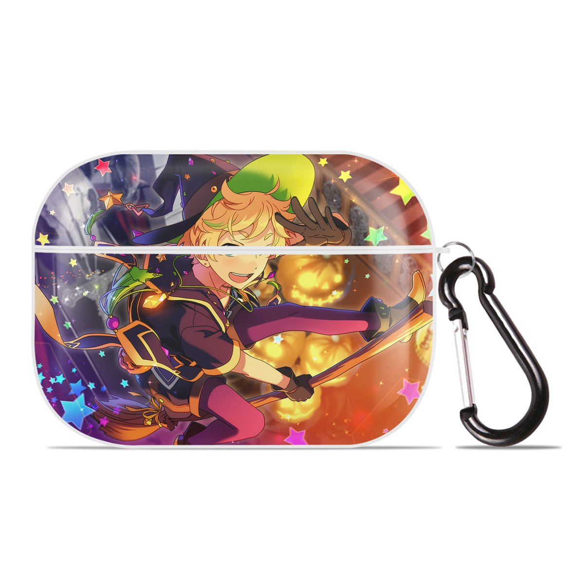 （画像用） あんさんぶるスターズ! Ensemble Stars 【AirPods Pro用】ハードシェル保護ケース 耐衝撃・防指紋・カラビナ付き商品仕様