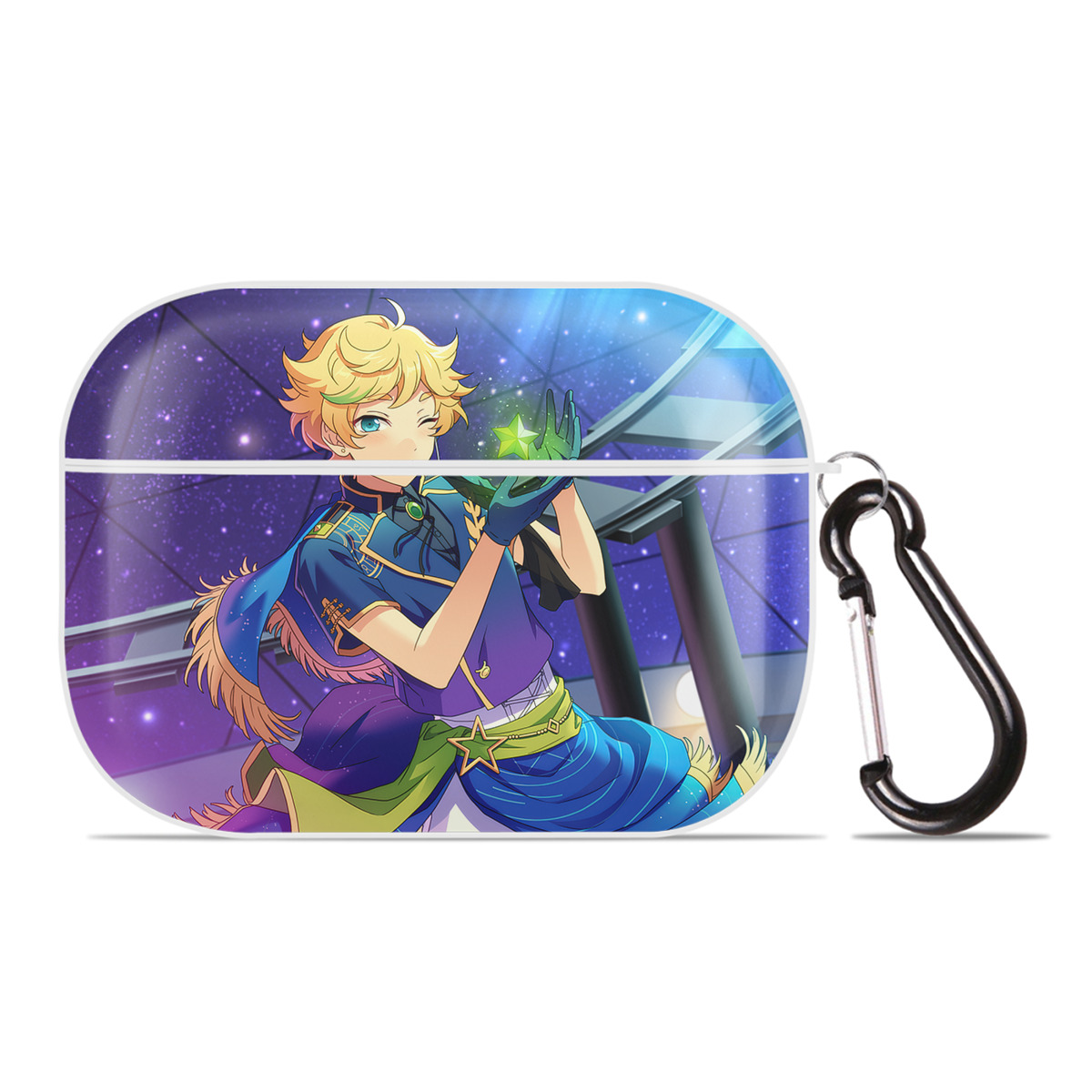 （画像用） あんさんぶるスターズ! Ensemble Stars 【AirPods Pro用】ハードシェル保護ケース 耐衝撃・防指紋・カラビナ付き商品仕様