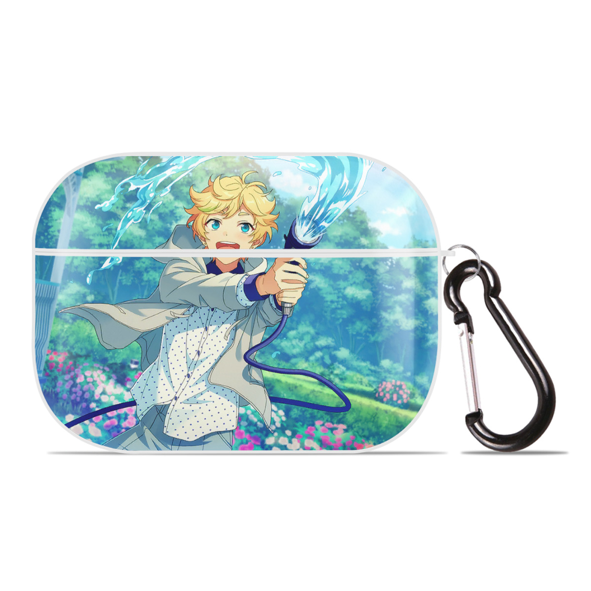 （画像用） あんさんぶるスターズ! Ensemble Stars 【AirPods Pro用】ハードシェル保護ケース 耐衝撃・防指紋・カラビナ付き商品仕様