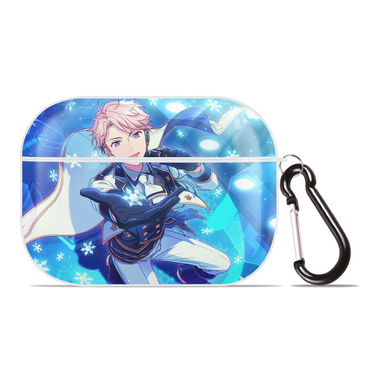（画像用） あんさんぶるスターズ! Ensemble Stars 【AirPods Pro用】ハードシェル保護ケース 耐衝撃・防指紋・カラビナ付き商品仕様