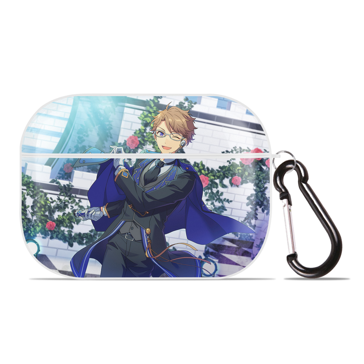 （画像用） あんさんぶるスターズ! Ensemble Stars 【AirPods Pro用】ハードシェル保護ケース 耐衝撃・防指紋・カラビナ付き商品仕様